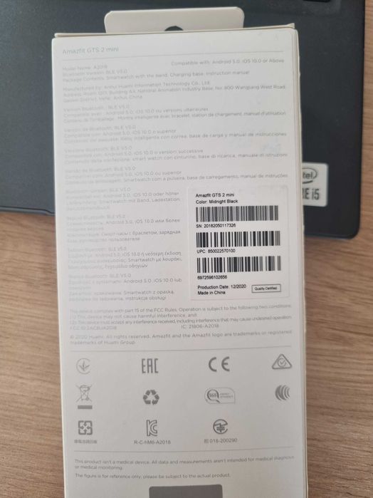 Смарт часовник Amazfit GTS 2 Mini