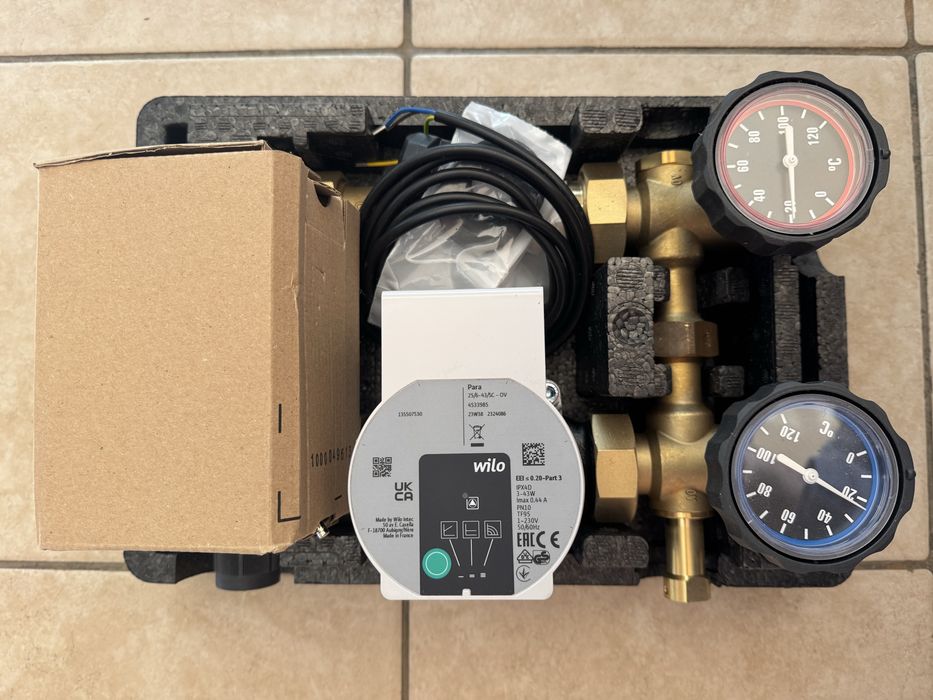 Oventrop Regumat RTA-130 DN25 cu pompă Wilo PARA – NOUĂ, cu garanție