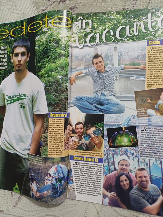 Vand revista Popcorn septembrie 2009, cu Miley Cyrus, CU POSTERE cu Shakira, Michael Jackson, Maite Peroni, Bill Tokio Hotel