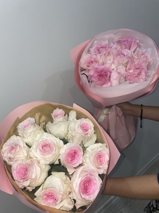 2 букет, свежие  100%