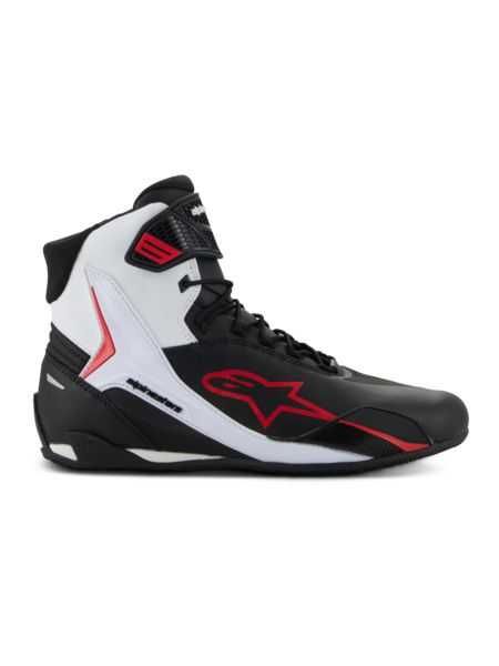 Мото боти обувки ботуши ALPINESTARS FASTER-4 2025 BLK/WHT/RED 42.5