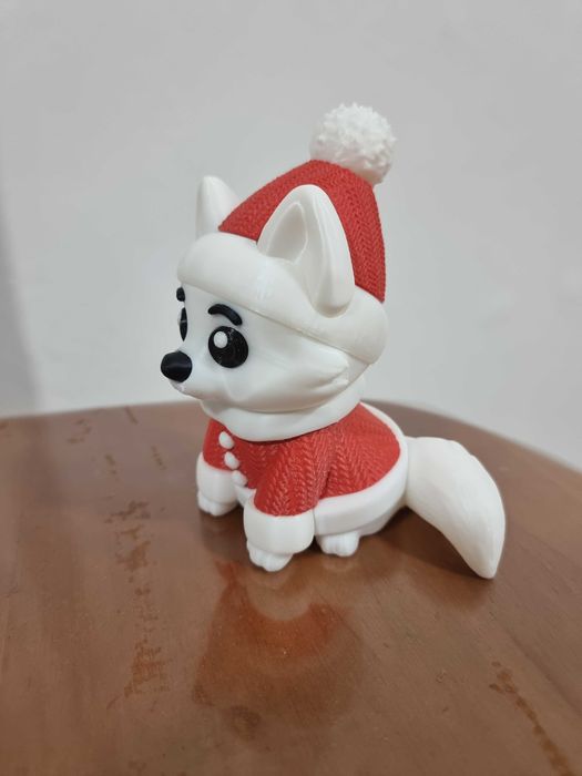 Полярный волк. Новый год.