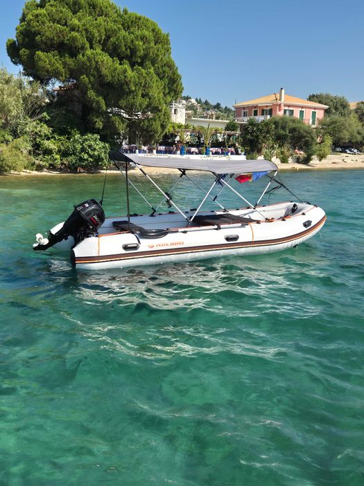Vând barca gonflabila KOLIBRI KM 450 DSL / Vând Motor PARSUN 20 HP