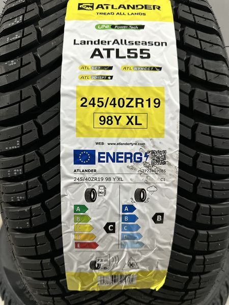 Нови всесезонни гуми ATLANDER 245/40R19 98Y XL НОВ DOT БОРД 2454019