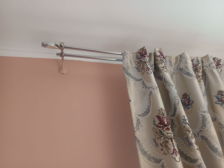 Galerie dublă extensibila 210-400 cm