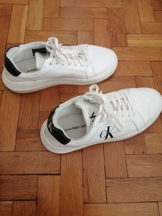 Обувки естествена кожа Calvin Klein