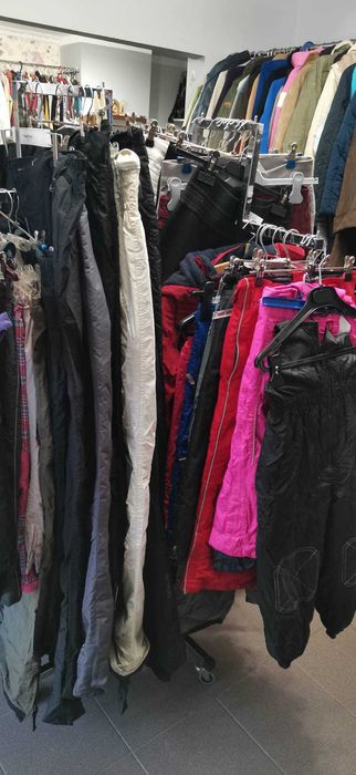 pantaloni ski si zapada.