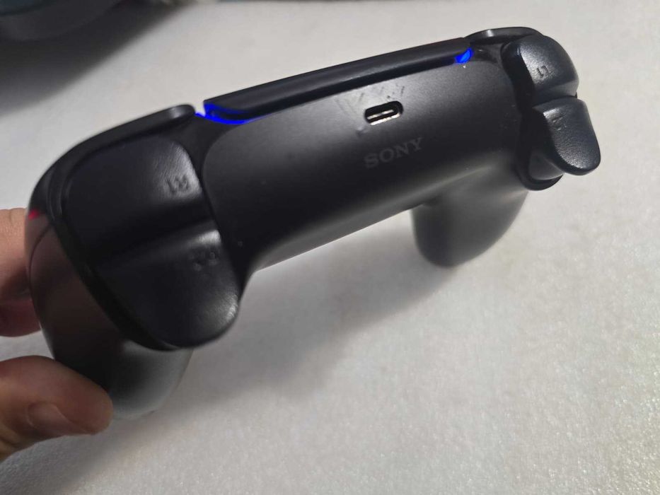 Controller Wireless PlayStation 5 DualSense, Black - poze reale