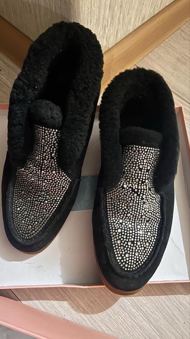 Угги со стразами