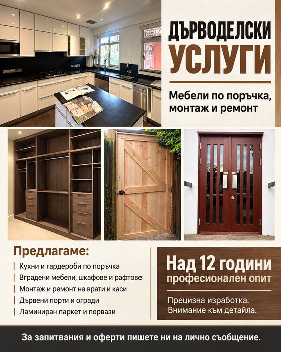 Дърводелски услуги
