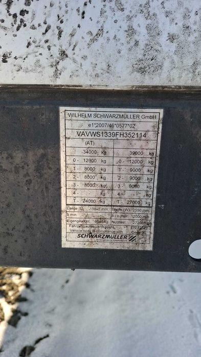 Semiremorca standard