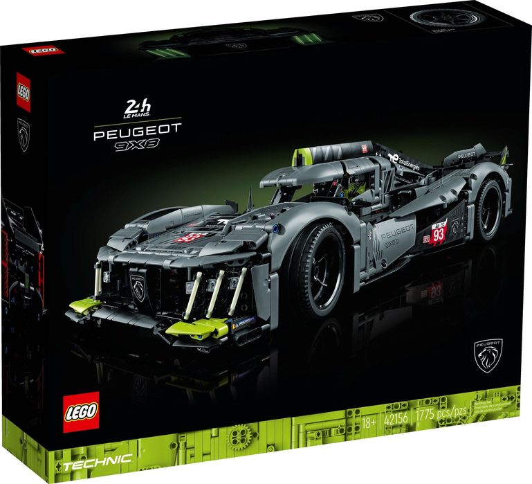 Lego 42156 - PEUGEOT 9X8 24H Le Mans Hybrid Hypercar - Sigilat