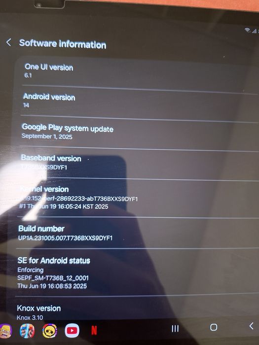 Samsung galaxy tab S7 FE таблет