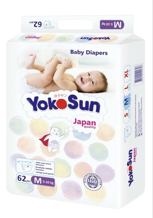 Yokosun памперс M размер