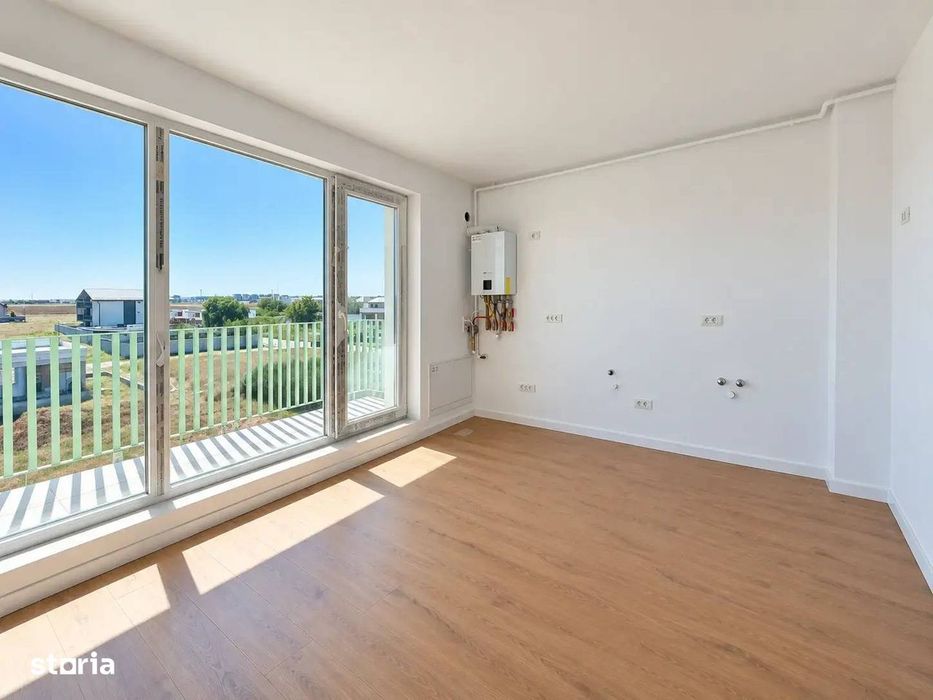 2 camere - 51.6 mp totali-Bucătărie deschisa-CITY NORD Stefan cel Mare