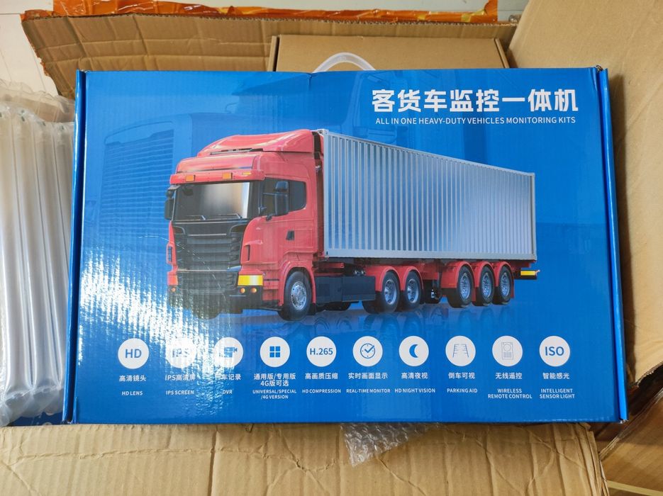 360 градусов 5 камеры проводная видеорегистратор для грузовых автомоби