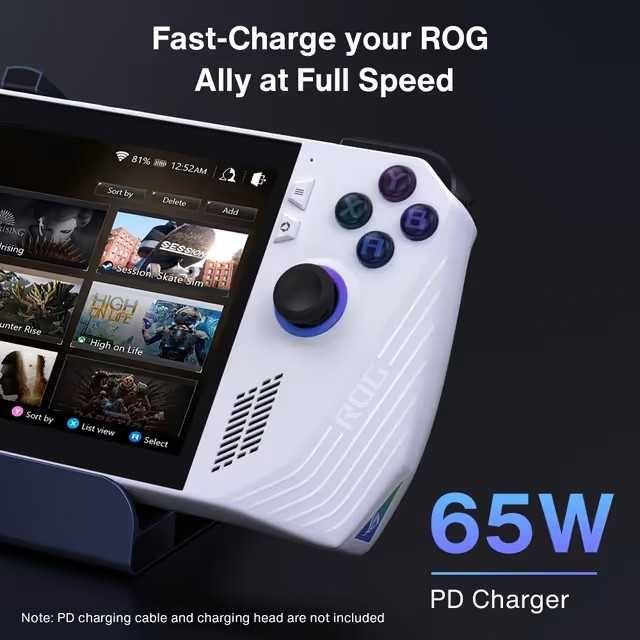 Dock iVANKY Statie de andocare 8 in 1 pentru console portabile (ROG Ally, Steam Deck, Lenovo Legion GO)