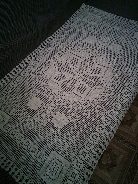 Покривки на една кука.,ръчна изработка.