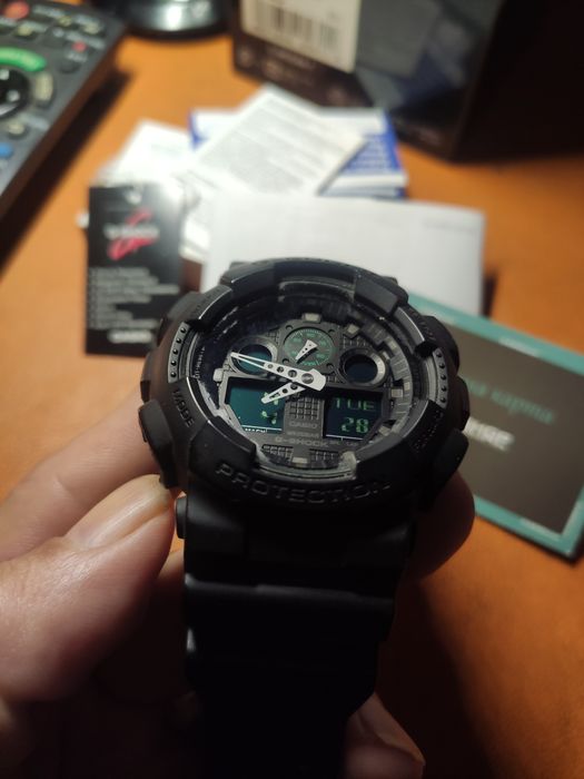 Спортен часовник Casio G Shock GA 100 Оригинал