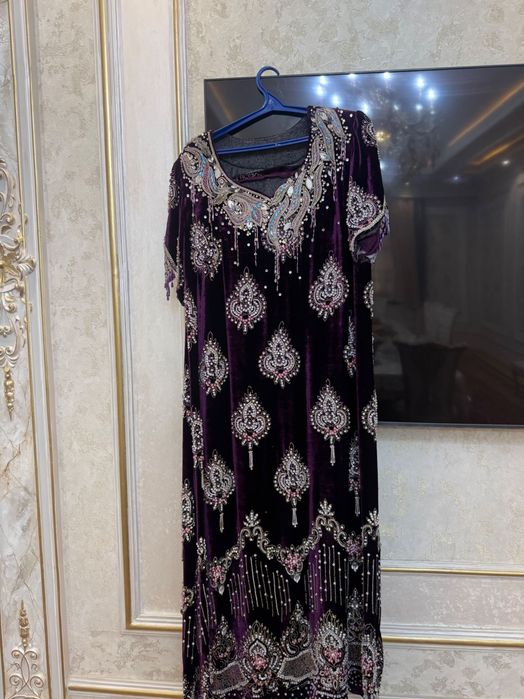 Вечерный кийим национальный