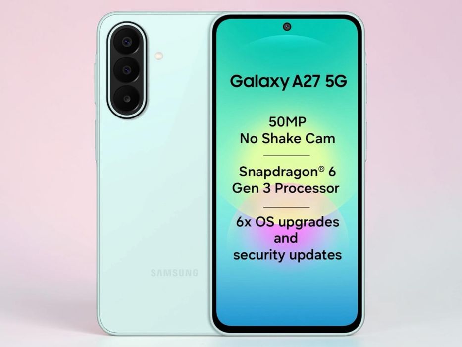НОВ! Samsung Galaxy A27 5G 128GB Black / Blue / Pink 2г. Гаранция!