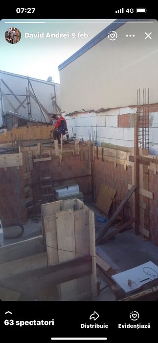 Construcții la roșu și finisaje