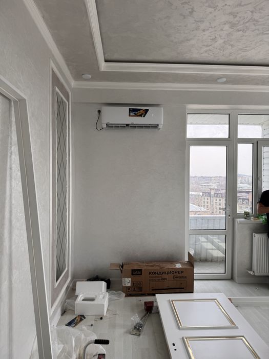 кондиционер установка konditsioner ustanovka remont
