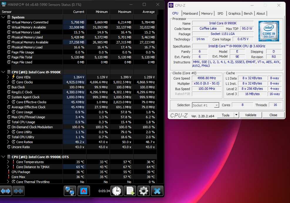 PC/Sistem Intel i9 9900K ASUS Z3290, 32GB, 1TB SSD, 1070Ti - Impecabil, Refurbished, Testat