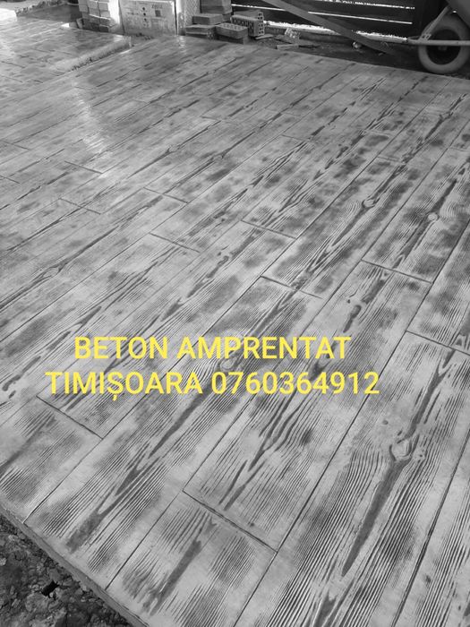 Beton amprentat timisoara