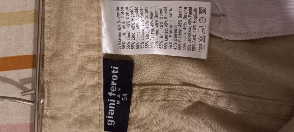 Pantaloni bărbați largi 54 În și Bumbac