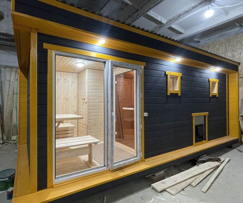 Купить мобильную баню