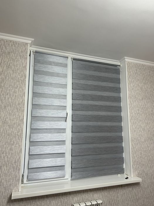 Жалюзи ролл шторы день и ночь