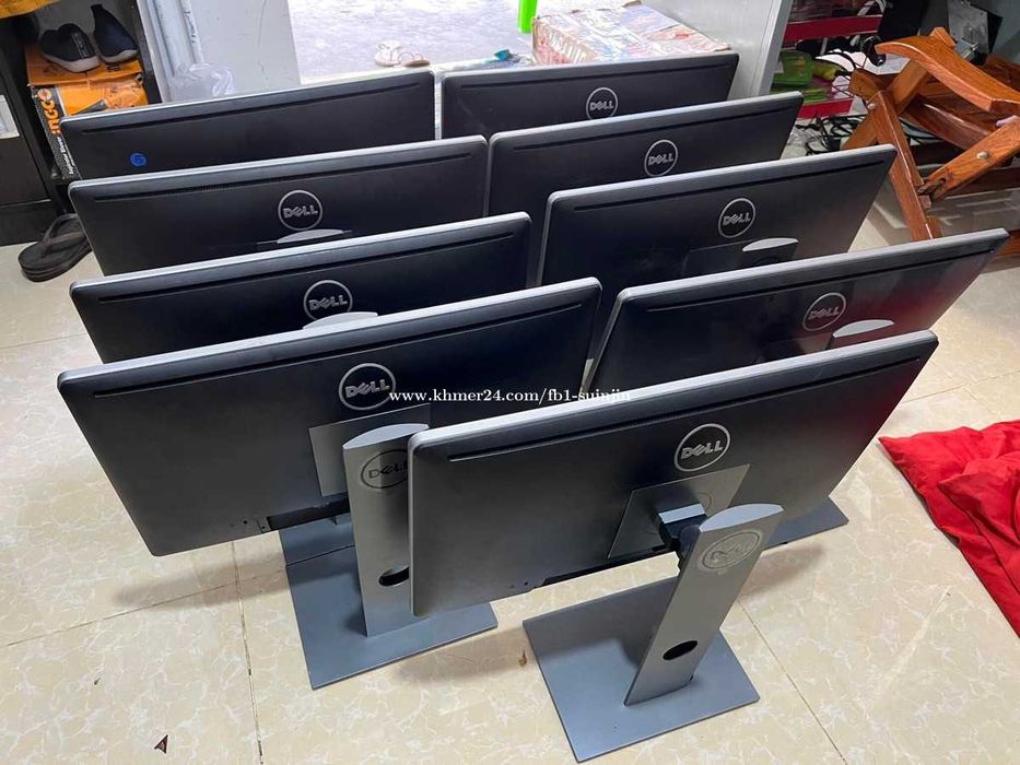 Монитор Dell P2214Hb 1920 x 1080 FHD Въртяща стойка . Перфектни . 2 г.