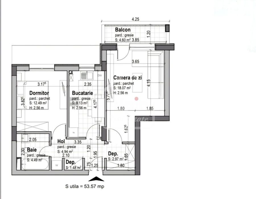 Apartament Suprafata Mare I Tractorul Coresi