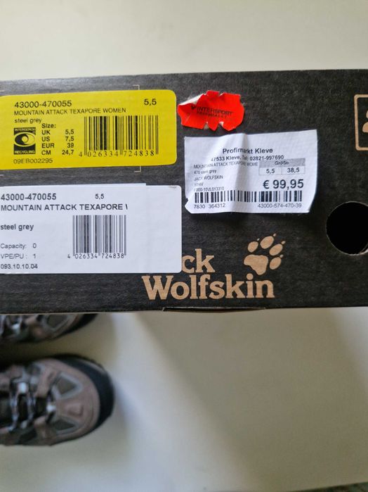 Jack Wolfskin Mountain Attack оригинални обувки
