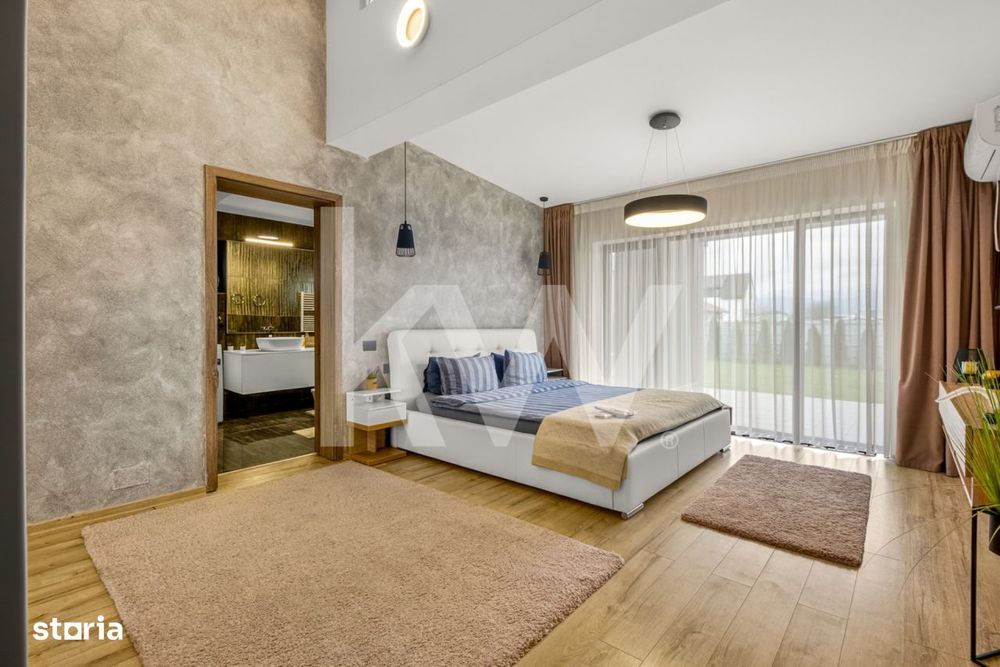 Inchiriere casa moderna cu 3 camere, teren 1450 mp - zona Stupini, Bra