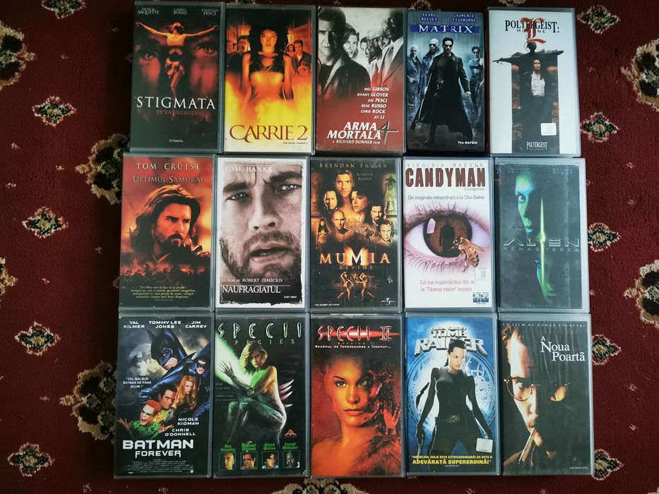 Filme VHS de Top  American Beauty  / Colectionarul de oase