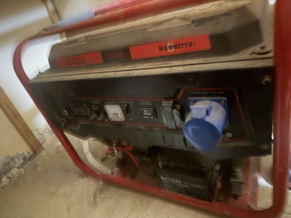 Генератор бензиновый Magnetta GFE 6500
