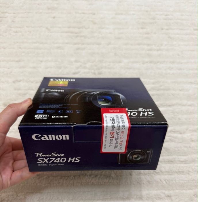 Canon sx740 черный новый