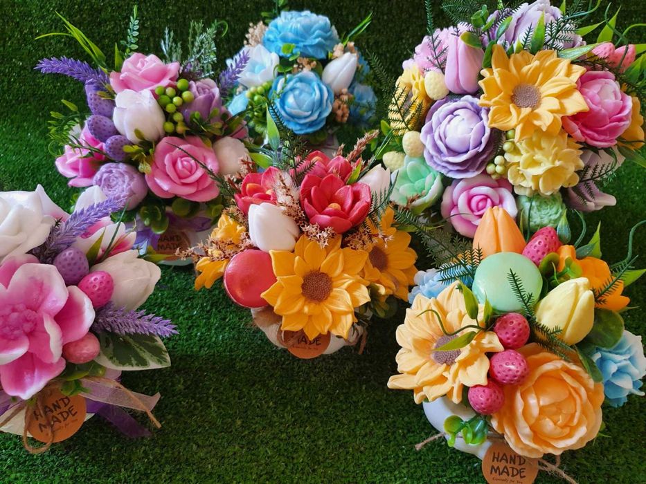 Ароматни сапунени цветя