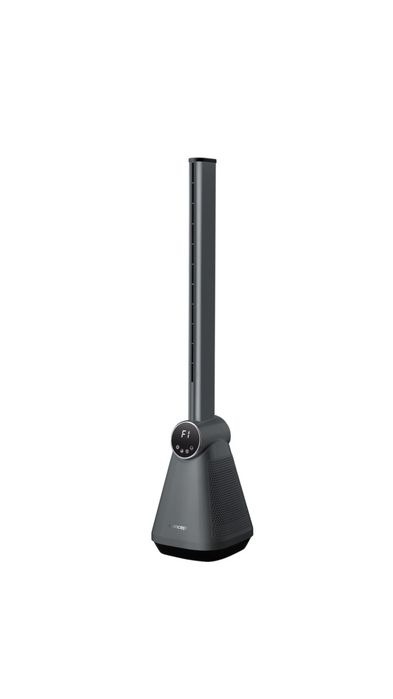 Ventilator turn Concept VS5130, Putere 50 W, 3 trepte de viteza, Display LED, Timer, Telecomanda, H 101 cm, Antracit