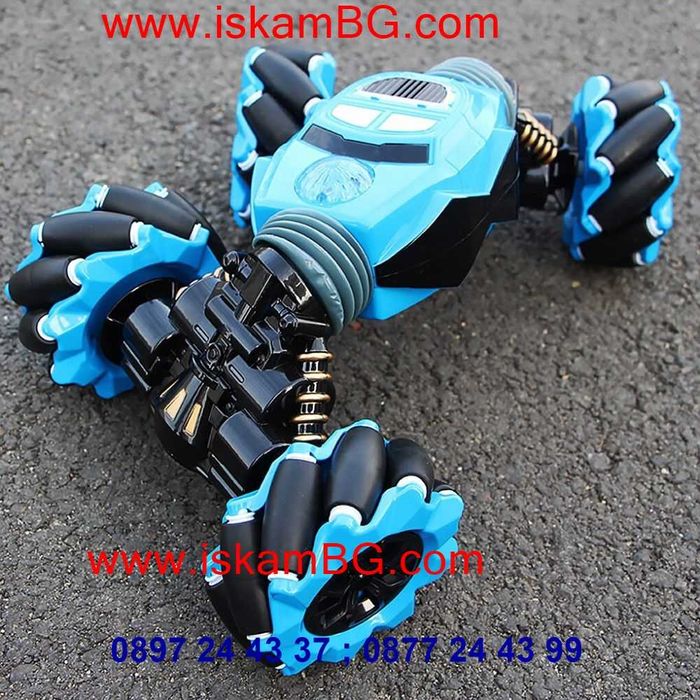 Кола с дистанционно управление на ръката + стандартно дистанционно 4WD