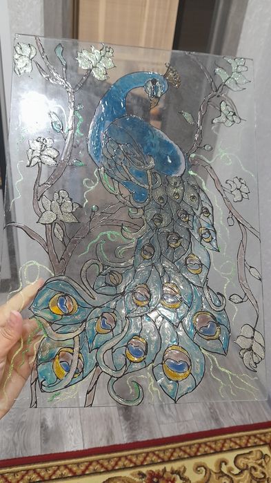 Продам рисунок на стекле