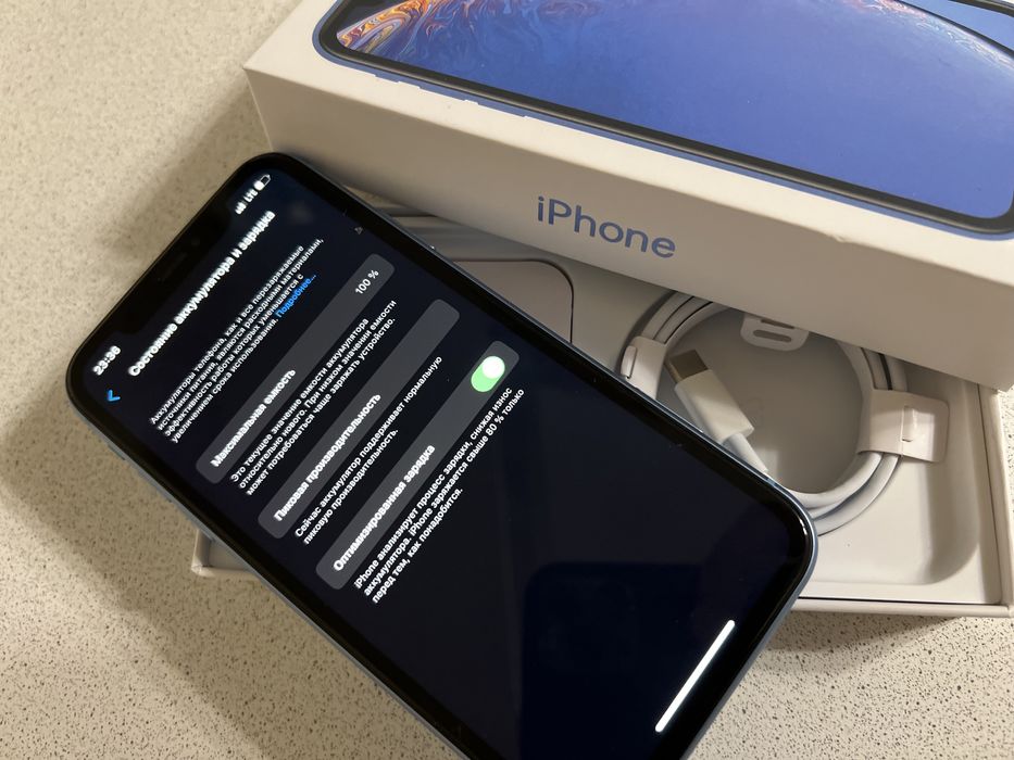 iphone xr (голубой)