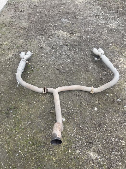 Раздвоенный выхлоп на ленд крузер 200