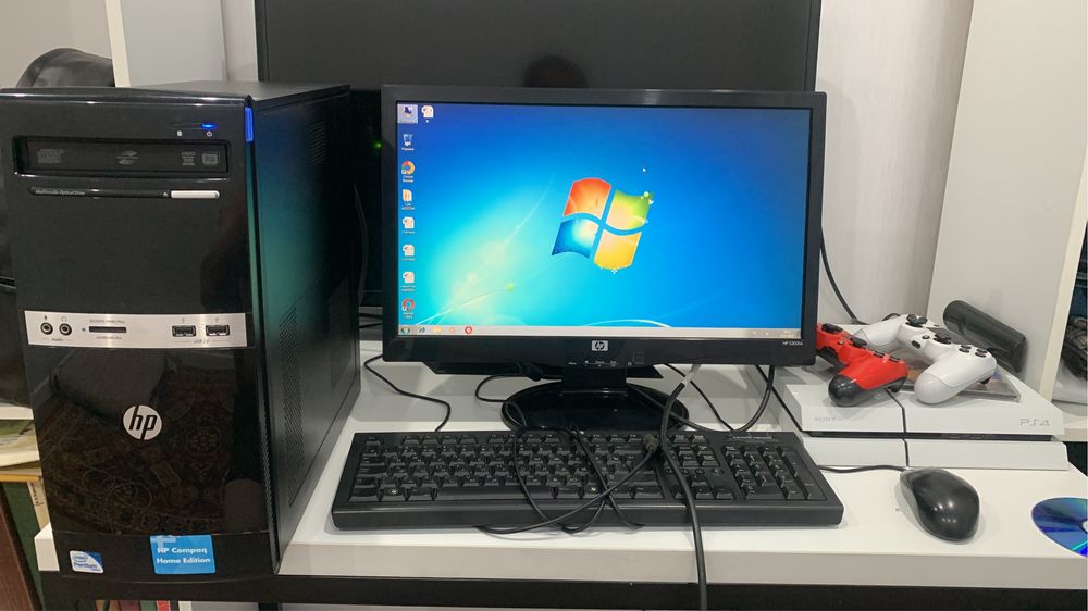 Компьютер HP в хорошем состоянии