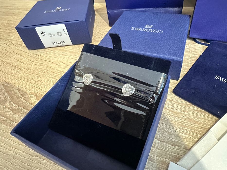 Cercei Swarovski Ariana Grande angelic tennis inima