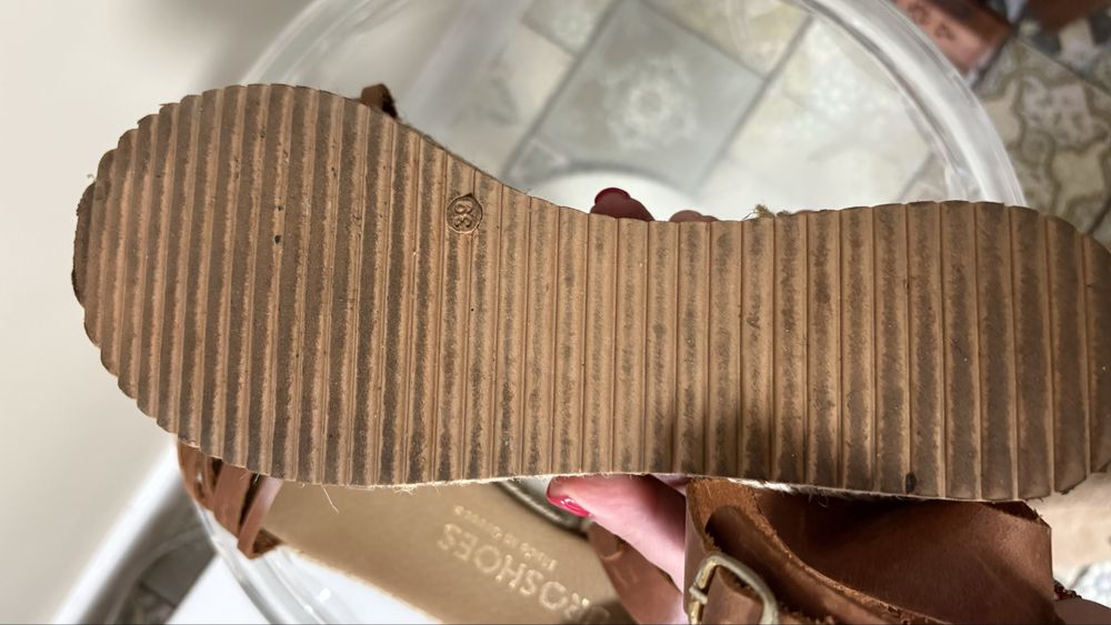 Сандали естествена кожа