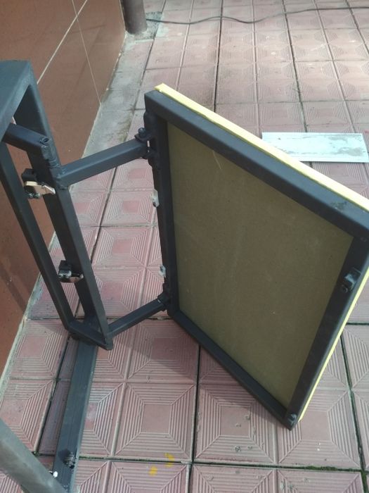 Люк невидимка 60 х 40 трансформер 180градус откривания с усилинним мех