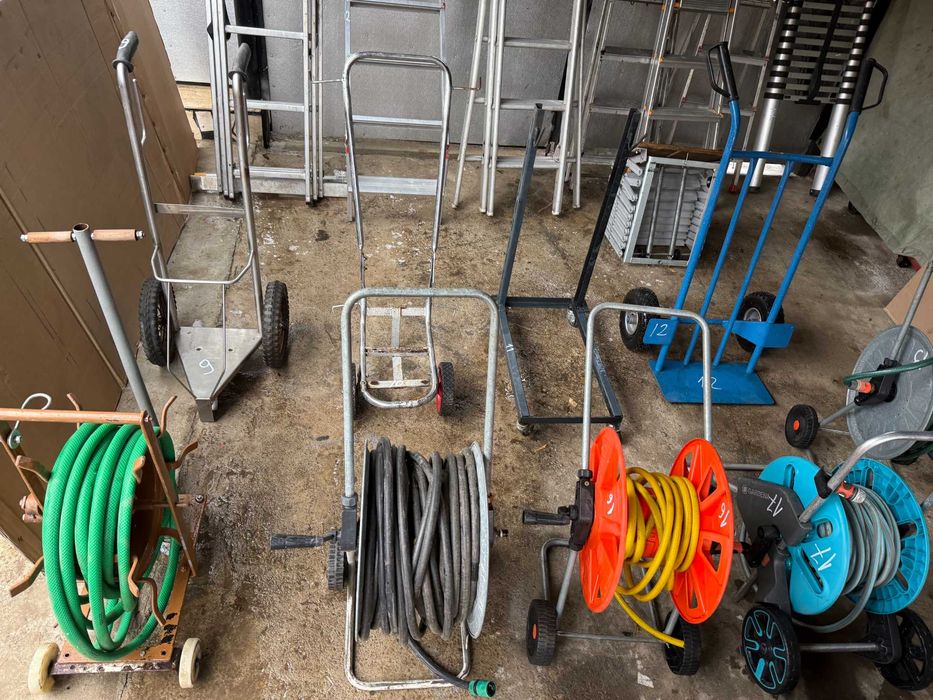 Scara liza carucior tambur apa masina tuns iarba